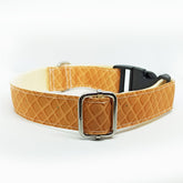 Ice Cream Cone Dog Collar - S-L sizes with custom matching pet tag - Adventures of Rubi